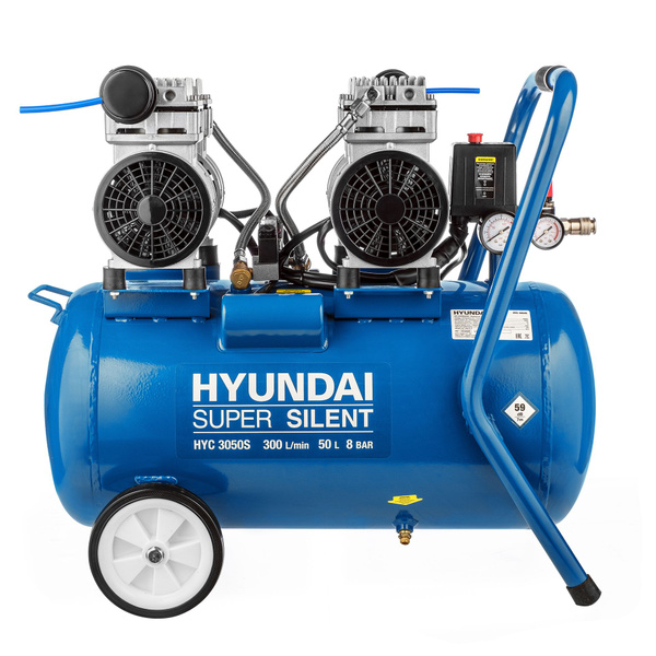 Компрессор поршневой безмасляный Hyundai HYC 3050S купить на OZON по ...