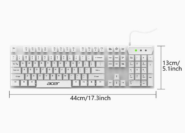 Механическая клавиатура Acer/ Проводная клавиатура-YKB913 купить по ...