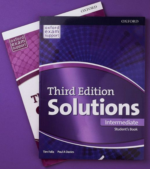 Third solution intermediate students. Solutions учебник. Учебник по английскому solutions Intermediate. Solutions Intermediate student's book. Solutions Intermediate 3rd Edition.