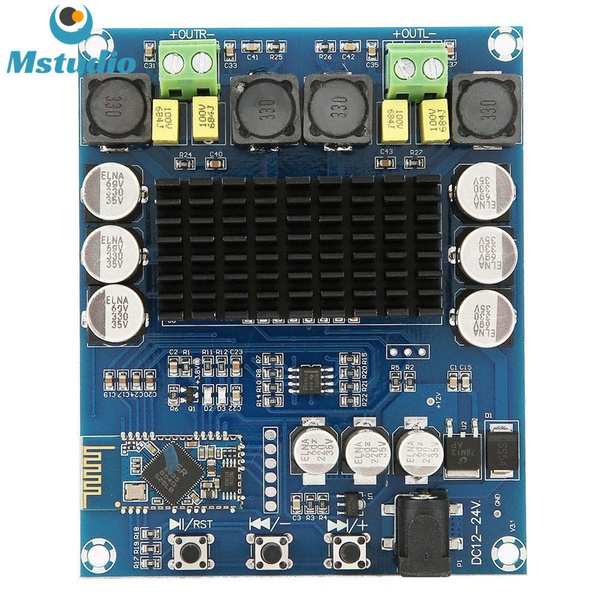 TPA3116D2 Блютуз Плата стерео усилитель звука Bluetooth Модуль питания ...