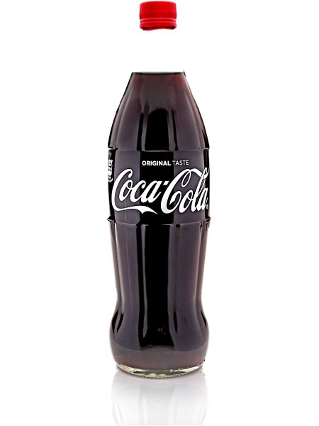 Газированный напиток Coca-Cola в стекле (Италия), 1 л - купить с ...