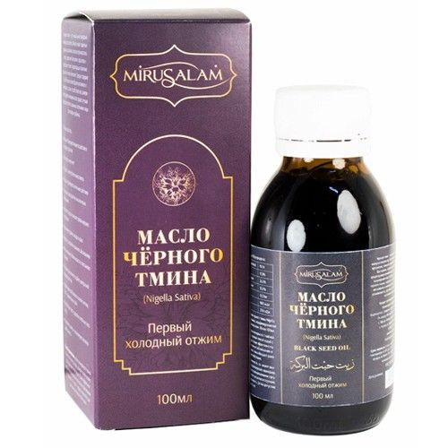 Как выглядит масло черного тмина Масло черного тмина первого холодного отжима (Black Tmin Oil extra Virgin) 100мл