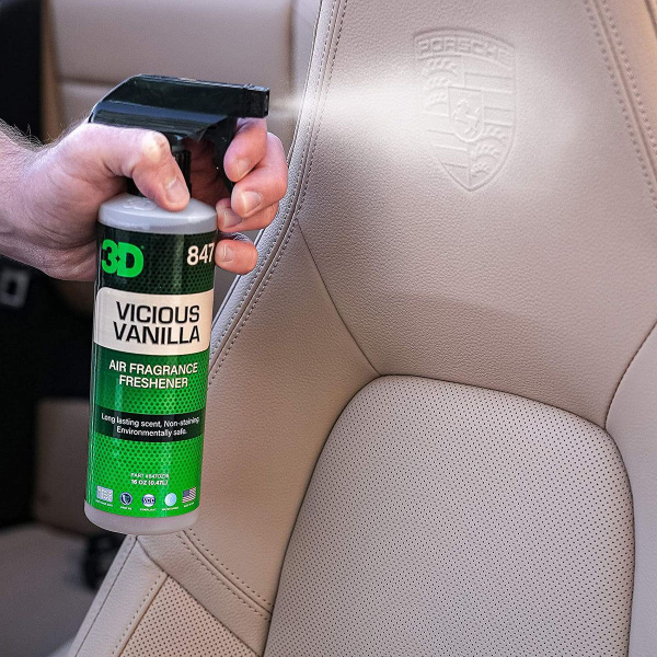 3D Car Care Нейтрализатор запахов для автомобиля, Ваниль, 470 мл ...