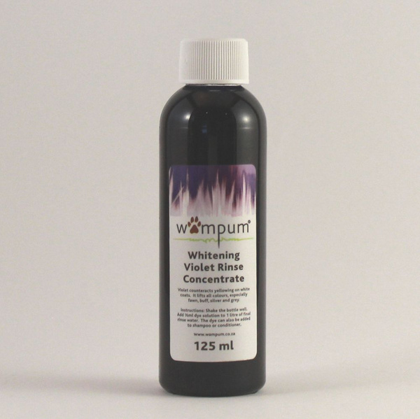 Отбеливающий тоник для шерсти Wampum (Whitening Violet Rinse), 125 мл ...