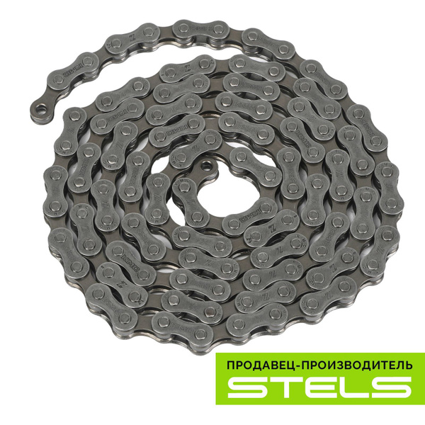 Цепь велосипедная Z7 KMC 1/2"х3/32" 114 звеньев, для 5-7 скоростей, с ...