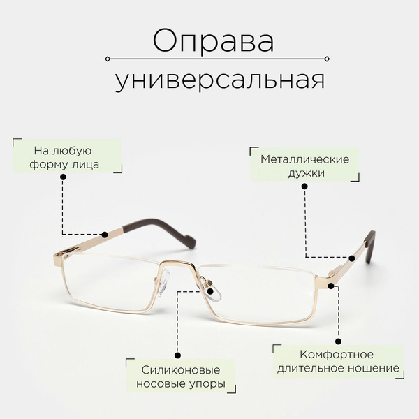 Очки для зрения / для чтения / с флексами / легкие / мужские / женские ...