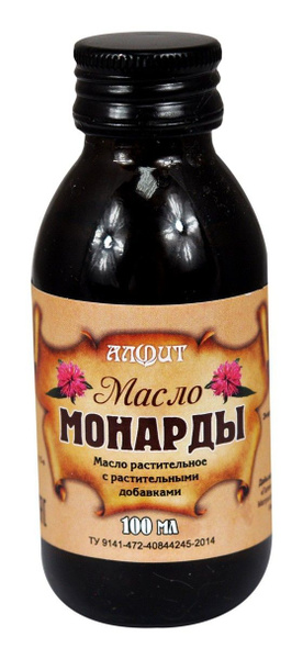 Масло растительное с растительными добавками "Масло монарды" Гален ...