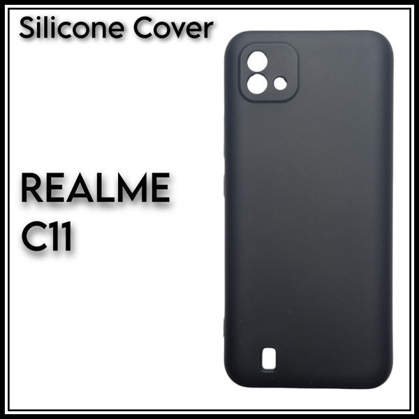 Силиконовый чехол накладка на телефон realme C11 (2021) защитный ...