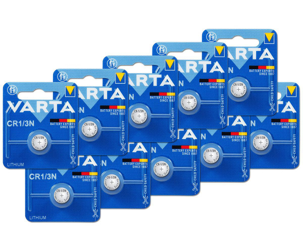 Батарейка CR1/3N (2L76, DL1/3N) 3V Varta, 10 шт. - купить с доставкой ...