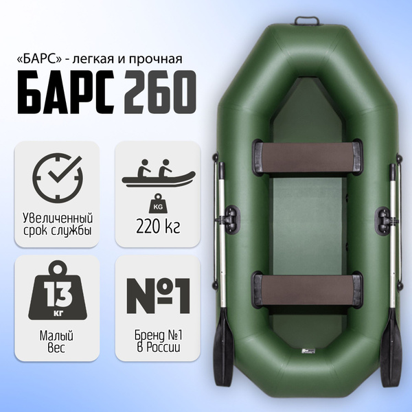 Лодка гребная Барс-260, Сварные швы - купить по выгодной цене в ...