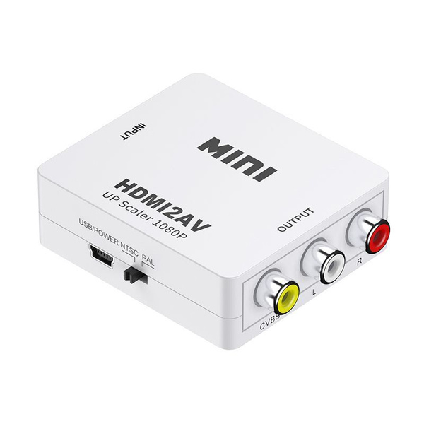 Видео конвертер переходник из HDMI в AV (HDMI to AV) / для ноутбука ...
