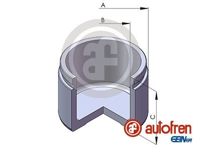 Поршень суппорта перед VW POLO 10-/SKODA FABIA 10-14 TRW/OPEL CORSA D 06- 54mm BOSCH