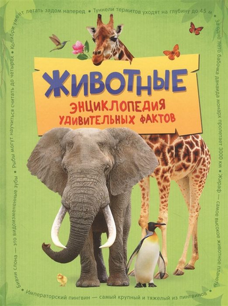 Животные. Энциклопедия удивительных фактов купить на OZON по низкой ...