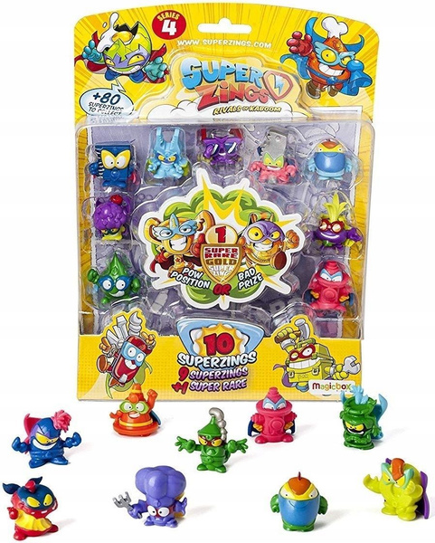 Super zings серия 4 набор из 10 фигурок - купить с доставкой по ...