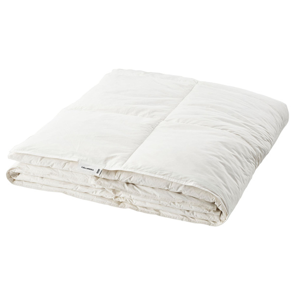 Одеяло IKEA FJÄLLARNIKA, 220x240, Летнее, с наполнителем Гусиный пух ...