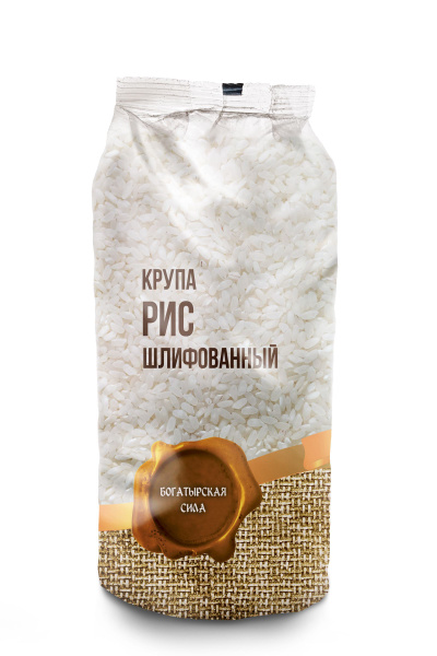Рис белый Богатырская сила, шлифованный, 800 г. - купить с доставкой по ...