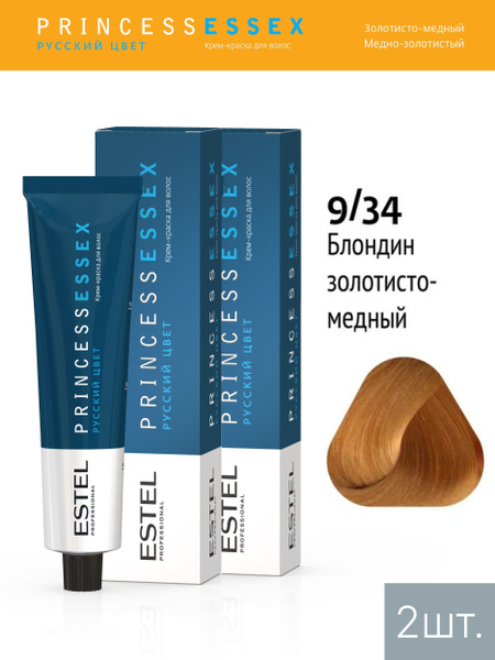 ESTEL PROFESSIONAL Крем-краска PRINCESS ESSEX для окрашивания волос 9/ ...