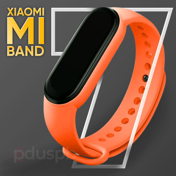 Ремешок для фитнес-браслета Xiaomi Mi Band 7 / №27 оранжевый ...