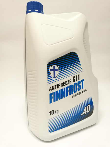 Антифриз FINNFROST G12 -40_синий, Готовый раствор купить по выгодной ...