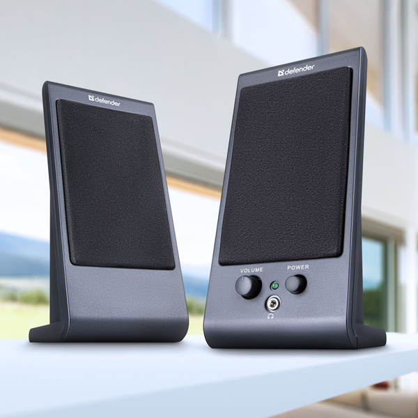 Колонки Для Компьютера Defender SPK-170 , 4 Вт , Акустическая.