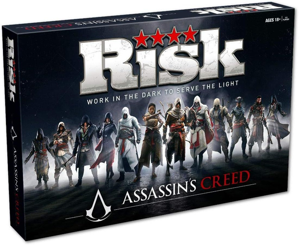 Настольная игра Monopoly Assassins Creed Risk Монополия Риск Кредо ...