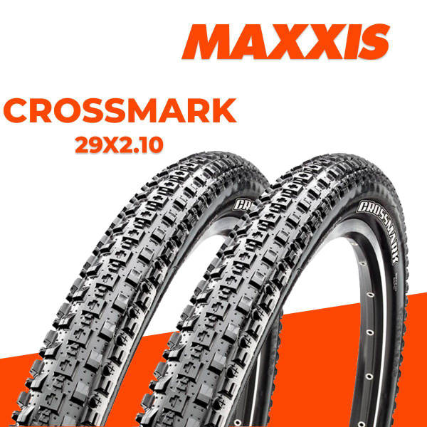 Покрышка велосипедная Maxxis Crossmark 29x2.10 TPI 60 сталь, комплект ...