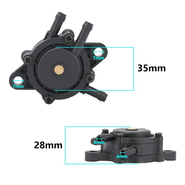 Pompa Benzina Per Mikuni E Briggs & Stratton - Ricambi Originali 808492, 808656, 491922 - Foto 6