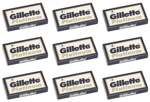 Gillette Platinum Лезвия для бритья 5 шт/уп, 9 шт / - купить с ...