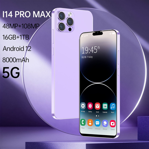 Смартфон Российский мобильный телефон smart 5G i14 Pro Max, аккумулятор ...