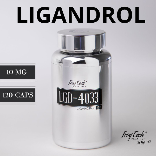 Лигандрол Frog Tech platinum 120 капсул 10 мг (Ligandrol, LGD-4033 ...