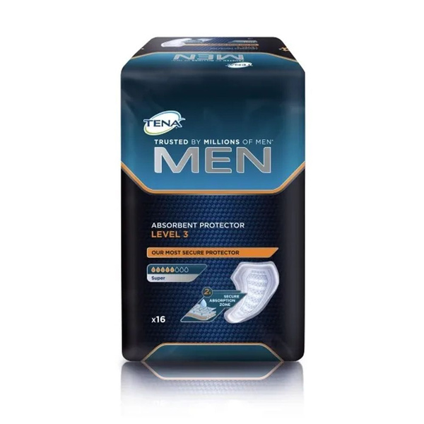 Прокладки урологические для мужчин Tena Men Level 3 Super, 5 капель ...