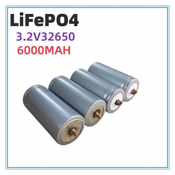 32650 6000 мАч 3,2 В lifepo4 аккумулятор recarregavel professional ...
