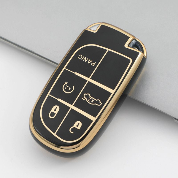 ontto Cover Protettiva per Chiavi dell'auto in TPU, Adatta per Chrysler