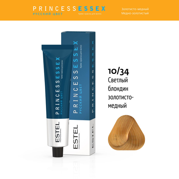 ESTEL PROFESSIONAL Крем-краска PRINCESS ESSEX для окрашивания волос 10/ ...
