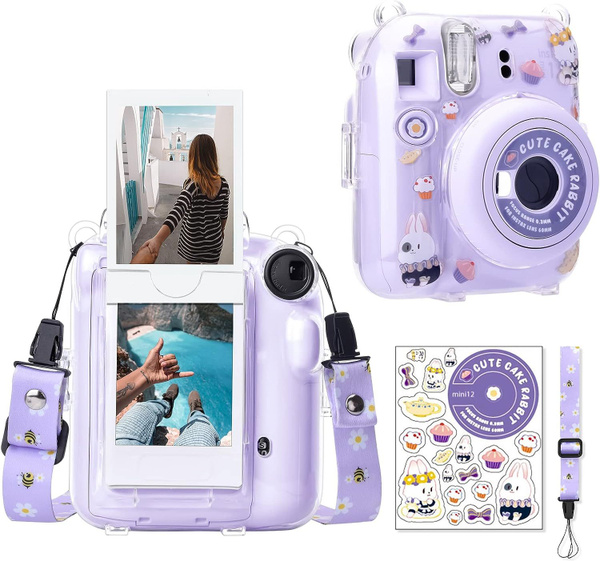 Чехол для Instax Mini 12,съемный чехол с плечевым ремнем - купить с ...