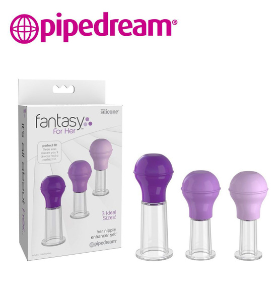Pipedream Набор мини помп-присосок разного размера Fantasy For Her ...
