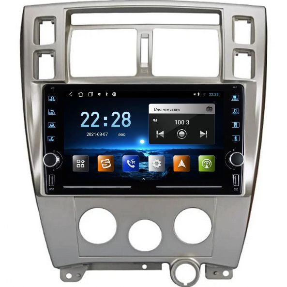 Магнитола R320 Хендай Тюсон 2004-2010 Hyundai Tucson JM - Android 12 ...