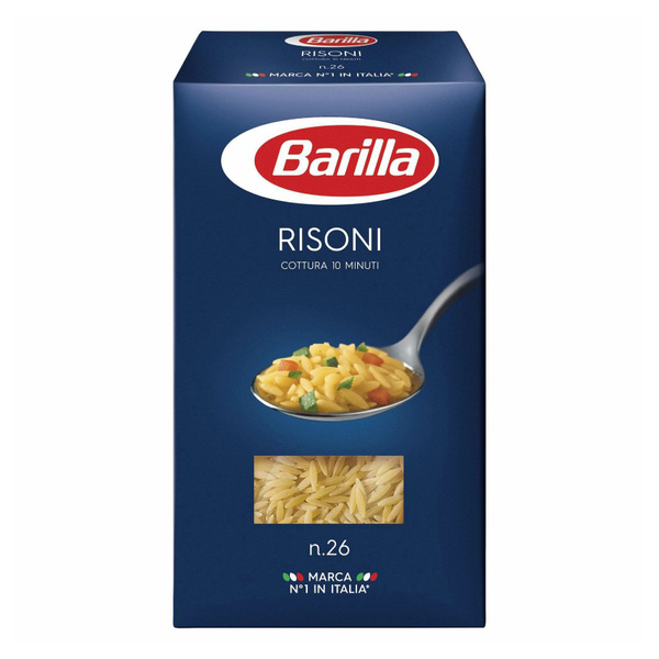 Макаронные изделия Barilla Risoni № 26 450 г - купить с доставкой по ...