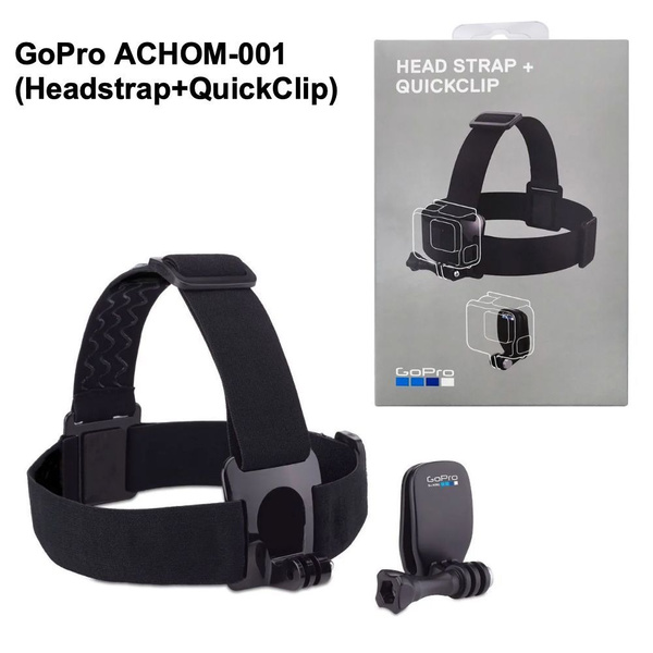 Крепление на голову GoPro ACHOM-001 (Headstrap+QuickClip) - купить с ...