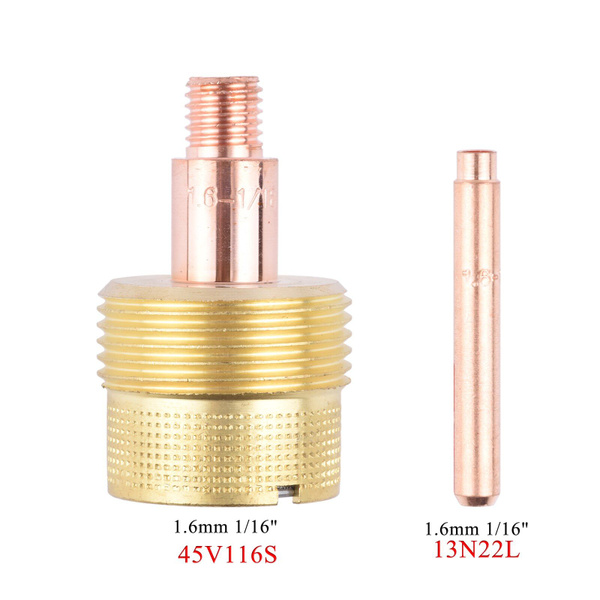 Газовая линза Цанга TIG Extra Large Цанга 13N21L 13N22L 13N23L 13N24L ...