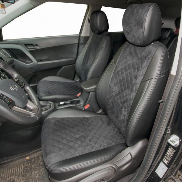 Чехлы на Hyundai Creta 2016 - 2021. Комплект авточехлов для Хендай ...