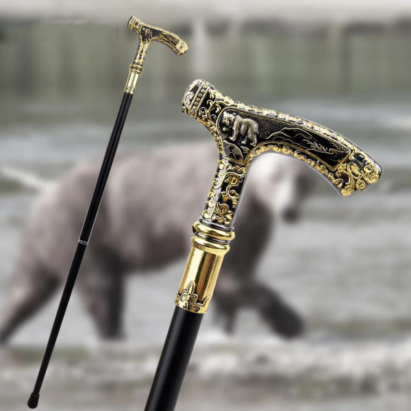 Трость медведь,Элегантная Модная Винтажная для мужчин и женщин ...