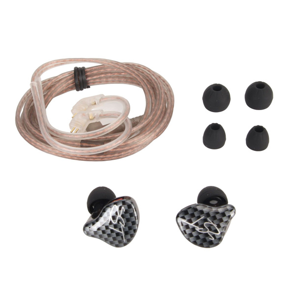 Характеристики KZ ZST Мониторные наушники 3,5 мм с прямоугольной вилкой ...