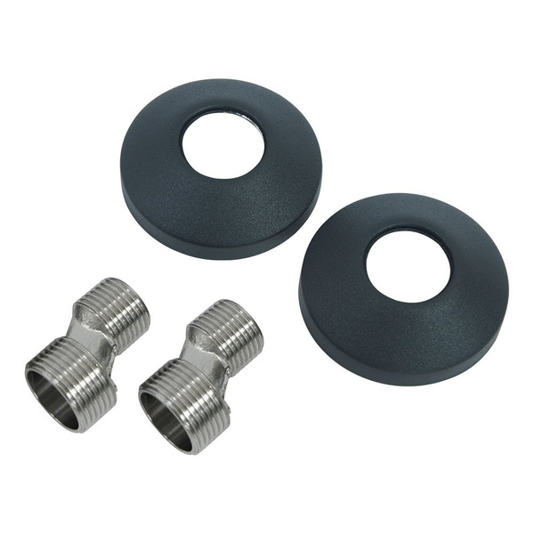 Комплект Эксцентрик 1/2*3/4 ш/ш(2шт)+глубокий отражатель 3/4(2шт) LUXON ...