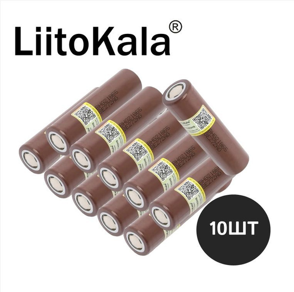 Аккумулятор 18650 LiitoKala HG2 3000 мАч 30А купить на OZON по низкой ...