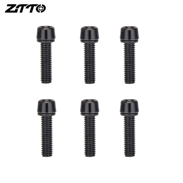 Болты для велосипеда ZTTO под torx M5x18мм, черный, 6 шт - купить с ...