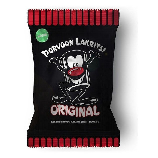 Жевательный мармелад с лакрицей Porvoon Lakritsi Original, 300 г ...