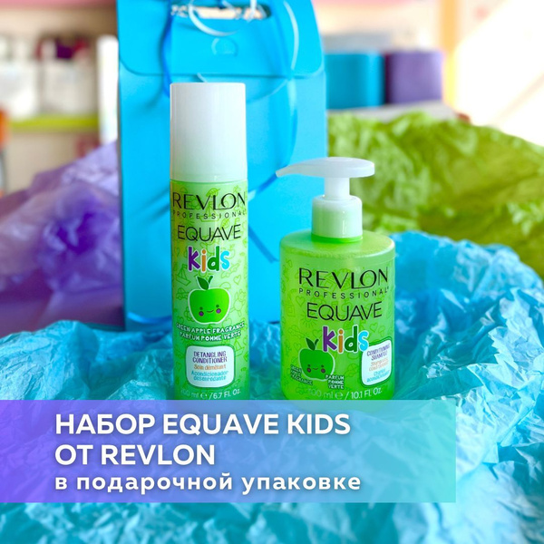 Revlon Kids Детский подарочный набор ( шампунь+спрей для волос) для ...