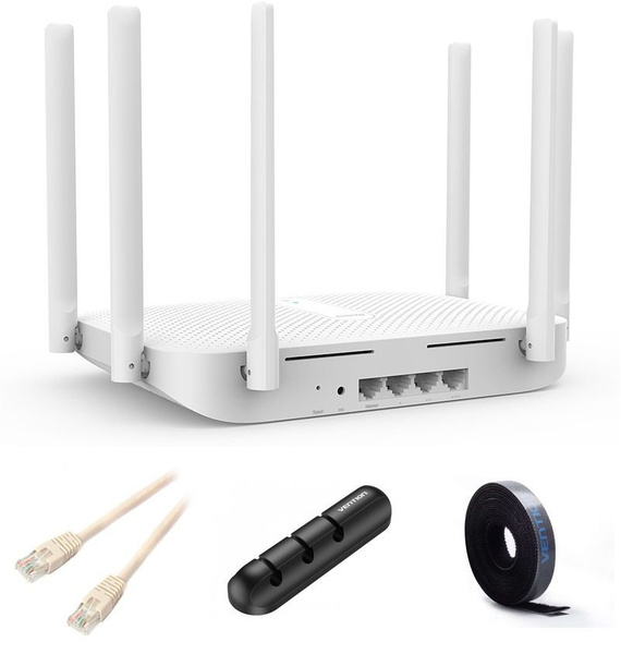 Роутер Xiaomi Redmi Wi-Fi Router AC2100 + набор аксессуаров ...