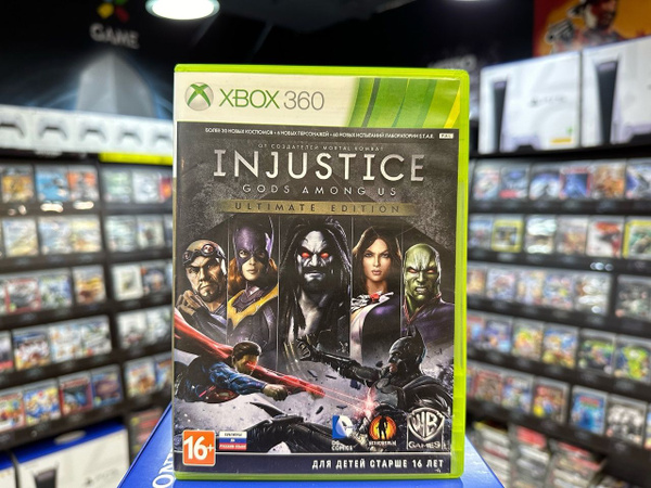 Игра Игра Injustice (Xbox 360) (Box)// (XBox 360 купить по низкой цене ...